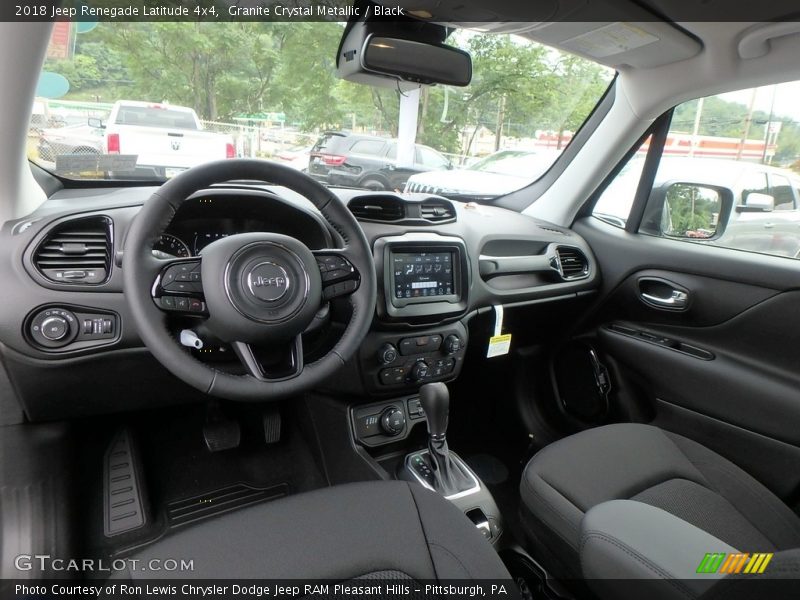 Granite Crystal Metallic / Black 2018 Jeep Renegade Latitude 4x4