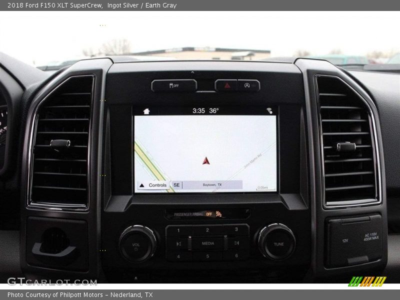 Ingot Silver / Earth Gray 2018 Ford F150 XLT SuperCrew