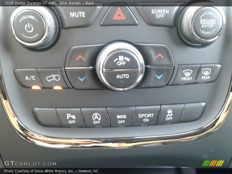 Billet Metallic / Black 2018 Dodge Durango GT AWD