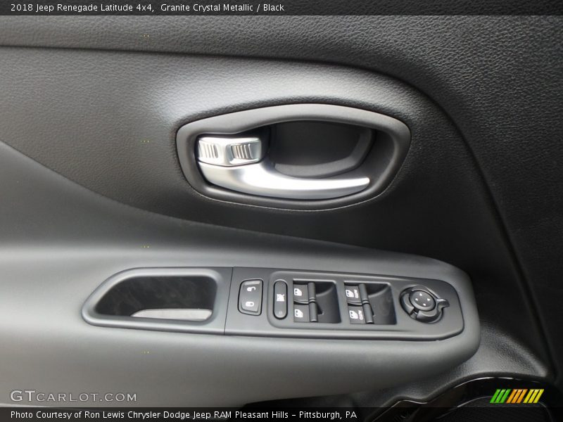 Granite Crystal Metallic / Black 2018 Jeep Renegade Latitude 4x4