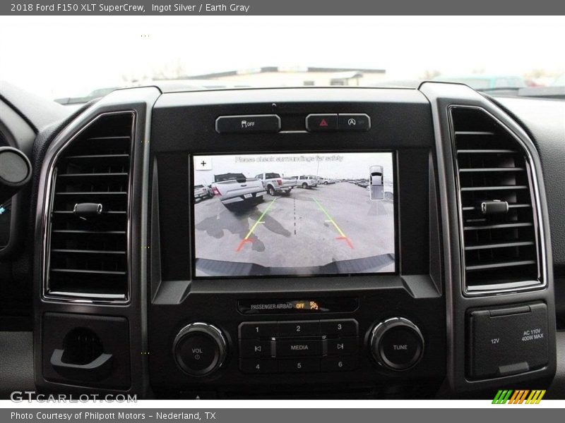 Ingot Silver / Earth Gray 2018 Ford F150 XLT SuperCrew