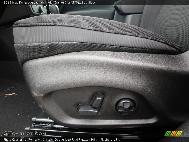 Granite Crystal Metallic / Black 2018 Jeep Renegade Latitude 4x4