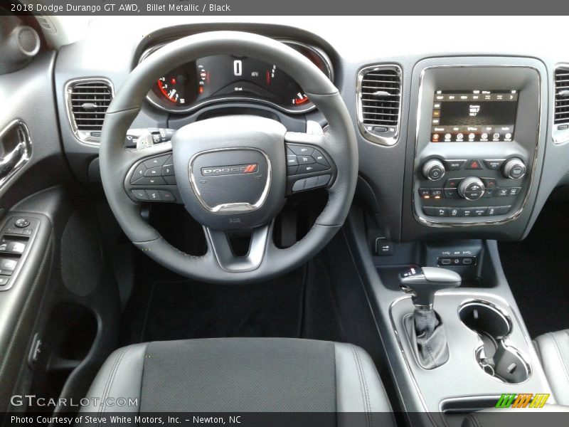 Billet Metallic / Black 2018 Dodge Durango GT AWD
