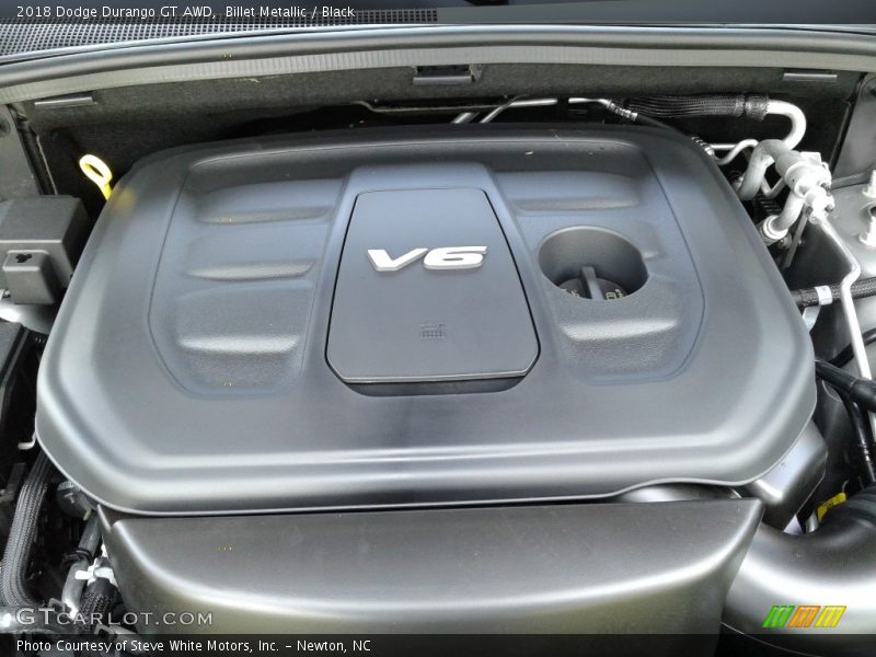 Billet Metallic / Black 2018 Dodge Durango GT AWD