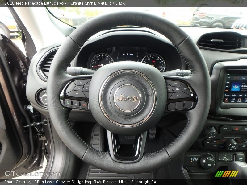 Granite Crystal Metallic / Black 2018 Jeep Renegade Latitude 4x4