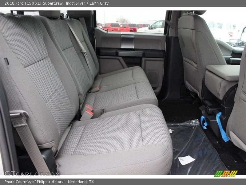 Ingot Silver / Earth Gray 2018 Ford F150 XLT SuperCrew