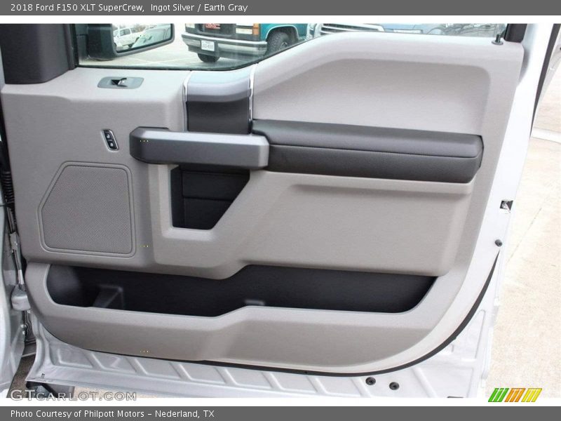 Ingot Silver / Earth Gray 2018 Ford F150 XLT SuperCrew