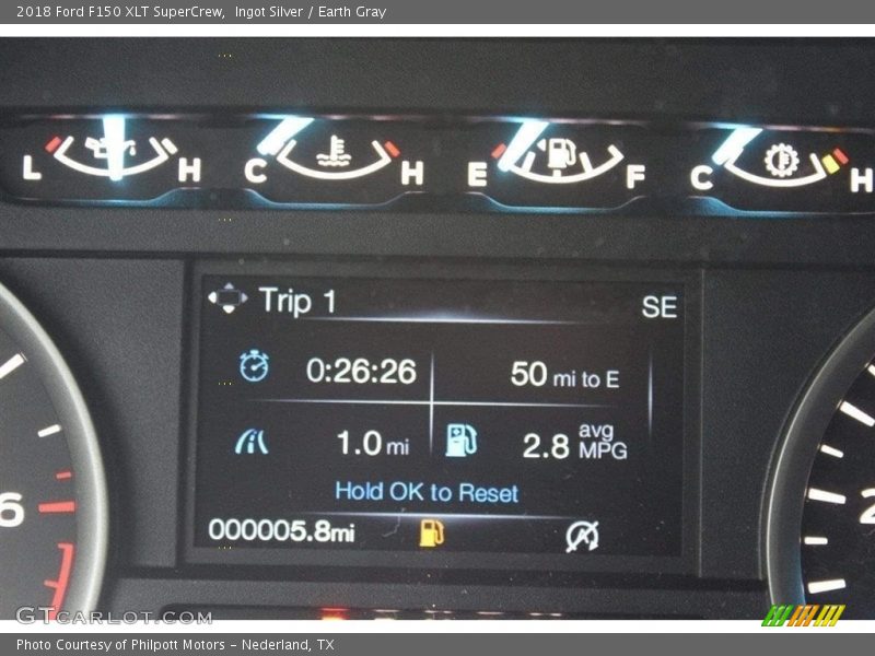 Ingot Silver / Earth Gray 2018 Ford F150 XLT SuperCrew
