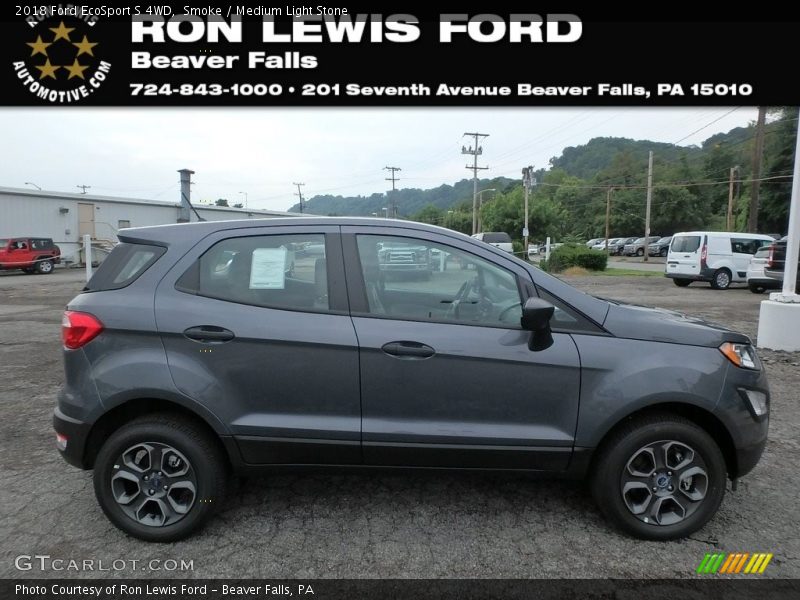 Smoke / Medium Light Stone 2018 Ford EcoSport S 4WD