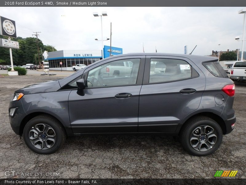 Smoke / Medium Light Stone 2018 Ford EcoSport S 4WD