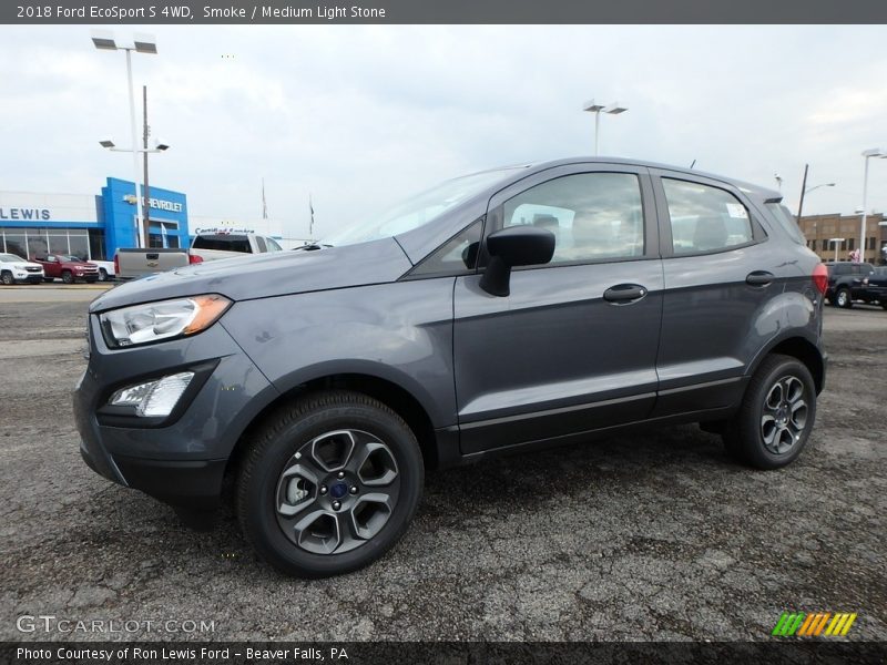 Smoke / Medium Light Stone 2018 Ford EcoSport S 4WD