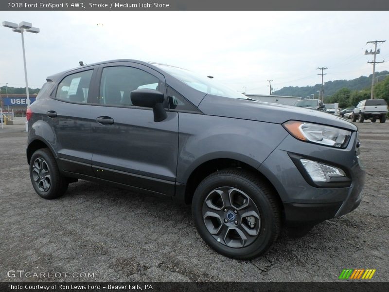 Smoke / Medium Light Stone 2018 Ford EcoSport S 4WD