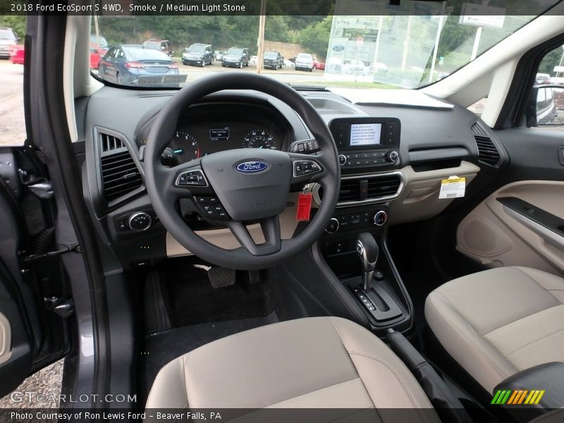 Smoke / Medium Light Stone 2018 Ford EcoSport S 4WD
