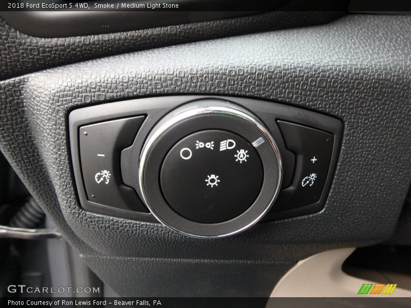 Smoke / Medium Light Stone 2018 Ford EcoSport S 4WD