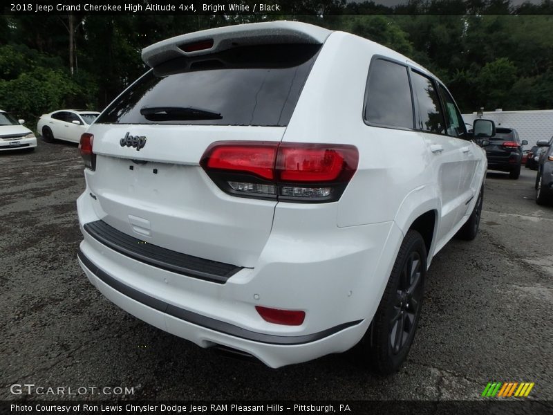 Bright White / Black 2018 Jeep Grand Cherokee High Altitude 4x4