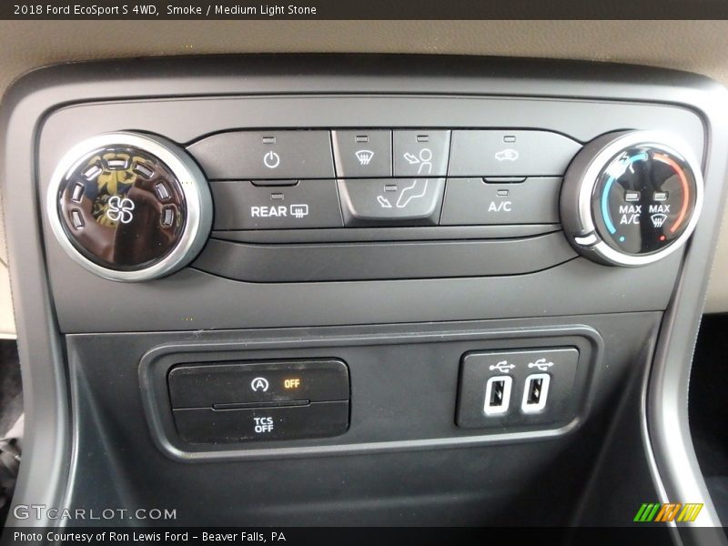 Smoke / Medium Light Stone 2018 Ford EcoSport S 4WD