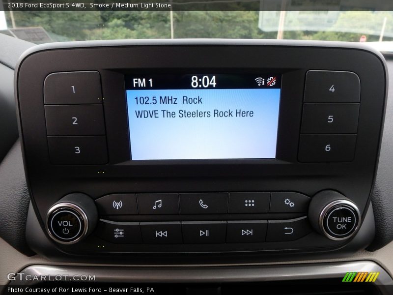 Smoke / Medium Light Stone 2018 Ford EcoSport S 4WD