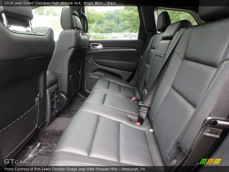 Bright White / Black 2018 Jeep Grand Cherokee High Altitude 4x4