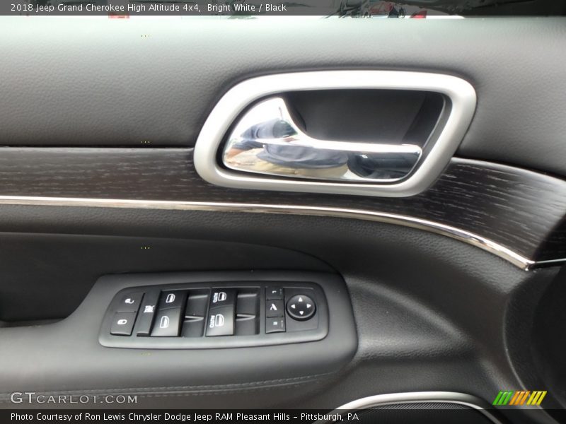 Bright White / Black 2018 Jeep Grand Cherokee High Altitude 4x4