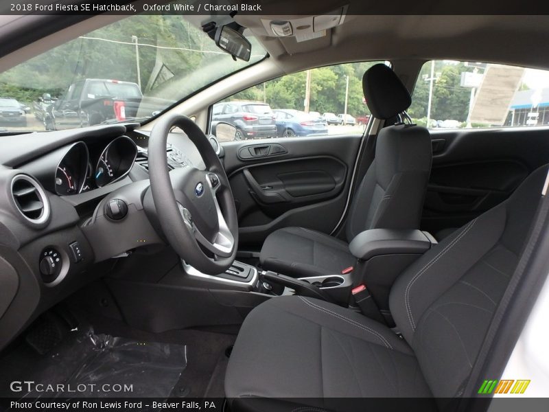 Front Seat of 2018 Fiesta SE Hatchback
