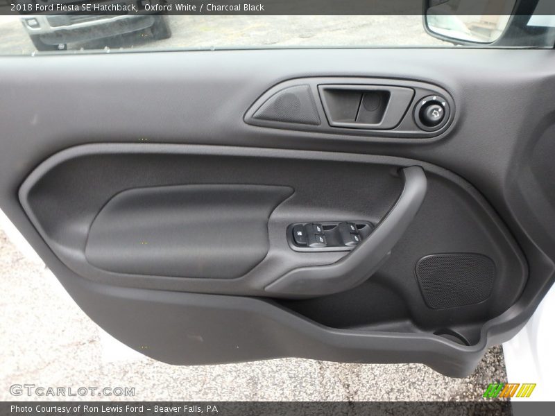 Door Panel of 2018 Fiesta SE Hatchback