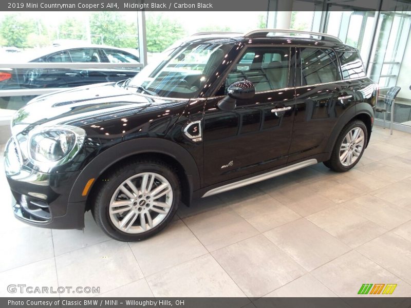 Midnight Black / Carbon Black 2019 Mini Countryman Cooper S All4