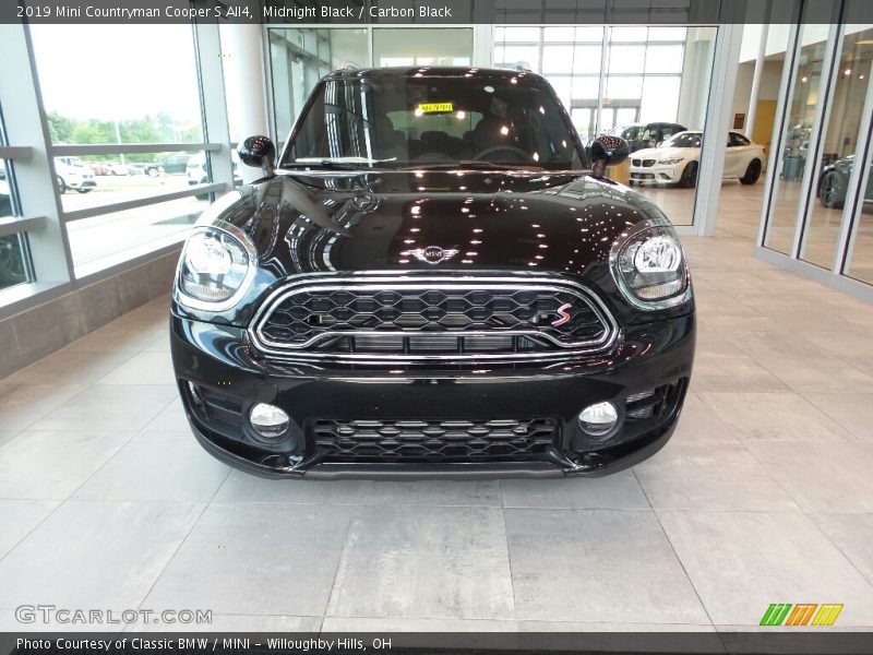 Midnight Black / Carbon Black 2019 Mini Countryman Cooper S All4