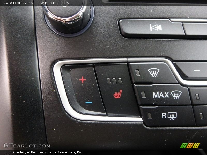 Controls of 2018 Fusion SE