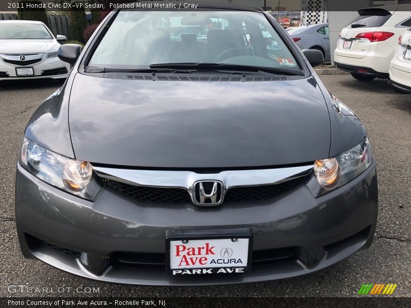 Polished Metal Metallic / Gray 2011 Honda Civic DX-VP Sedan