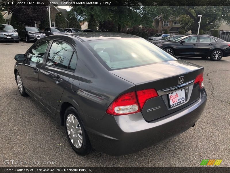 Polished Metal Metallic / Gray 2011 Honda Civic DX-VP Sedan