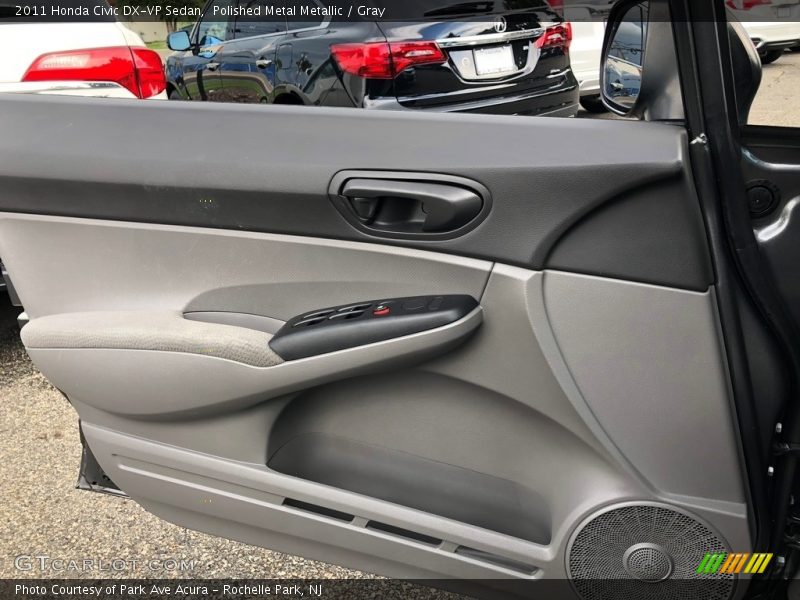 Polished Metal Metallic / Gray 2011 Honda Civic DX-VP Sedan