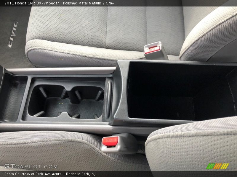 Polished Metal Metallic / Gray 2011 Honda Civic DX-VP Sedan