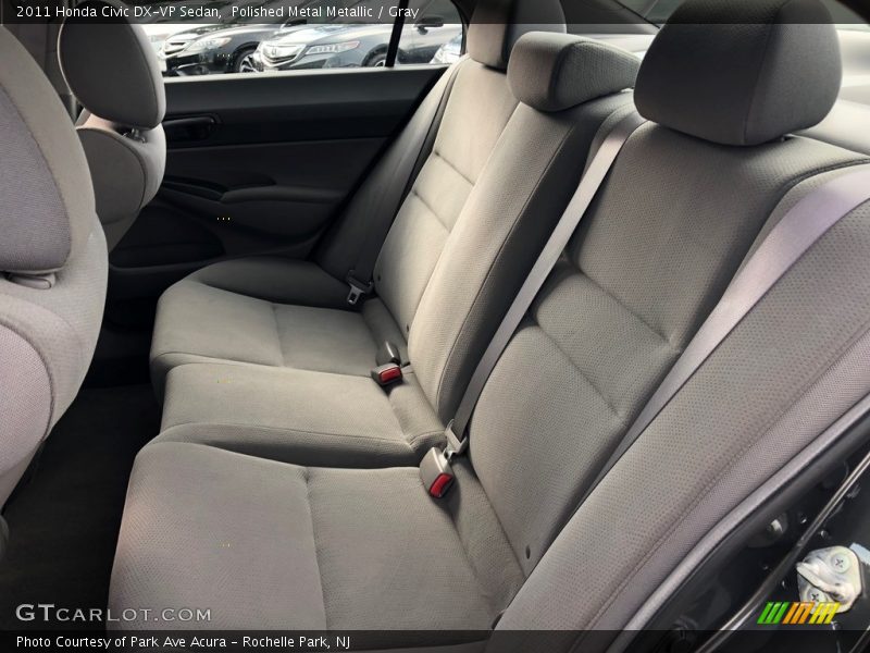Polished Metal Metallic / Gray 2011 Honda Civic DX-VP Sedan