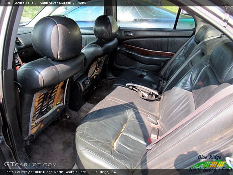Satin Silver Metallic / Ebony 2003 Acura TL 3.2