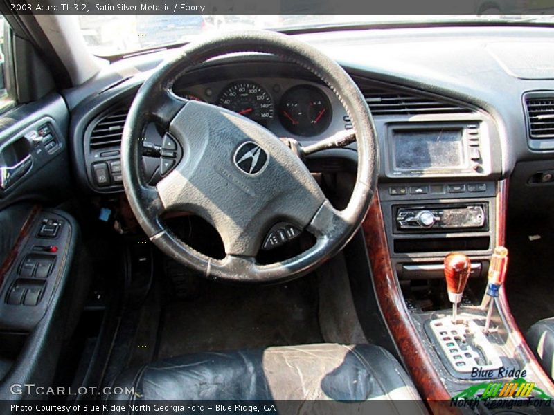 Satin Silver Metallic / Ebony 2003 Acura TL 3.2