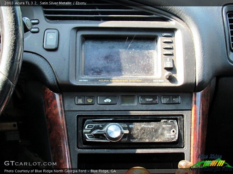 Satin Silver Metallic / Ebony 2003 Acura TL 3.2