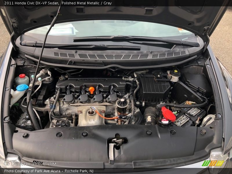 Polished Metal Metallic / Gray 2011 Honda Civic DX-VP Sedan