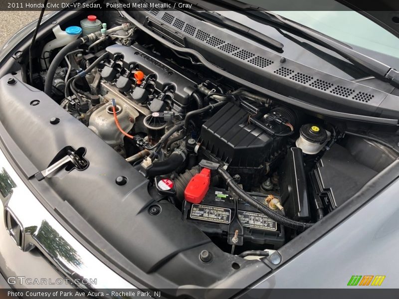 Polished Metal Metallic / Gray 2011 Honda Civic DX-VP Sedan