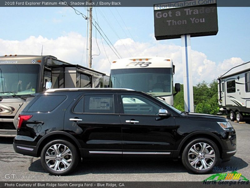 Shadow Black / Ebony Black 2018 Ford Explorer Platinum 4WD