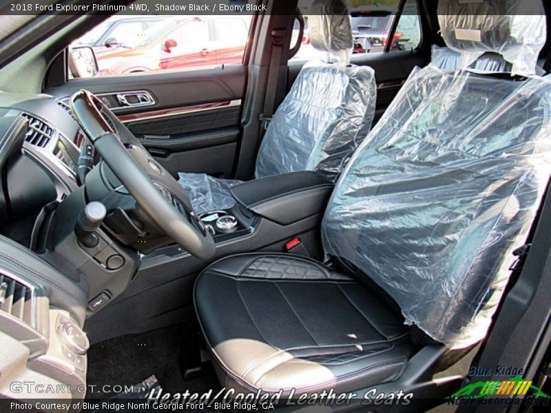 Shadow Black / Ebony Black 2018 Ford Explorer Platinum 4WD