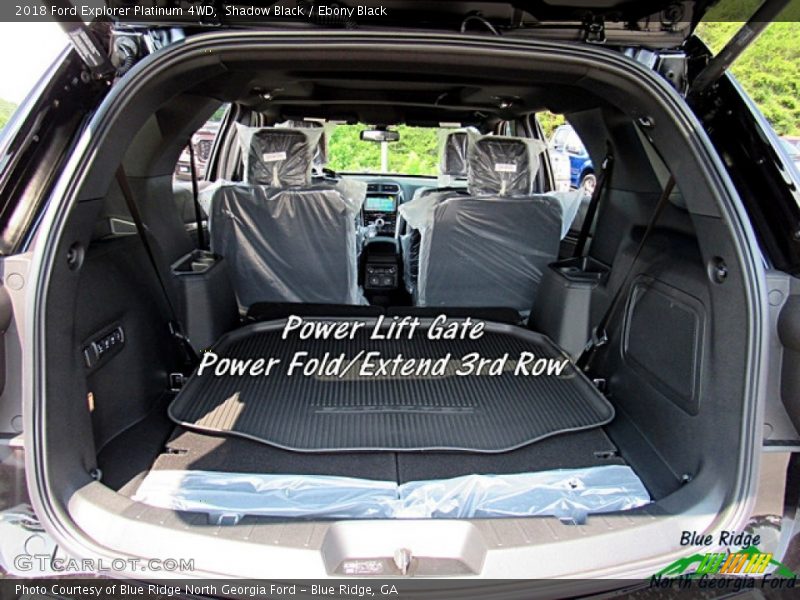 Shadow Black / Ebony Black 2018 Ford Explorer Platinum 4WD