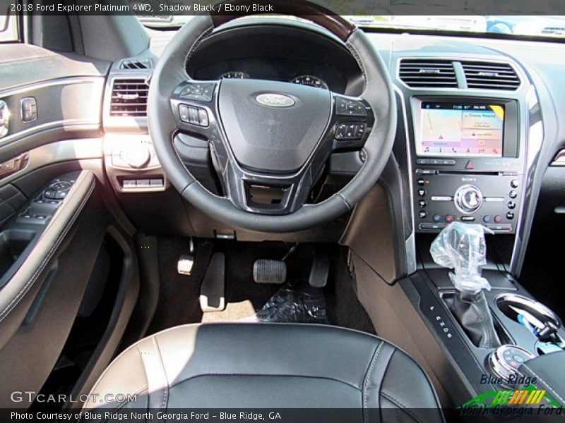 Shadow Black / Ebony Black 2018 Ford Explorer Platinum 4WD