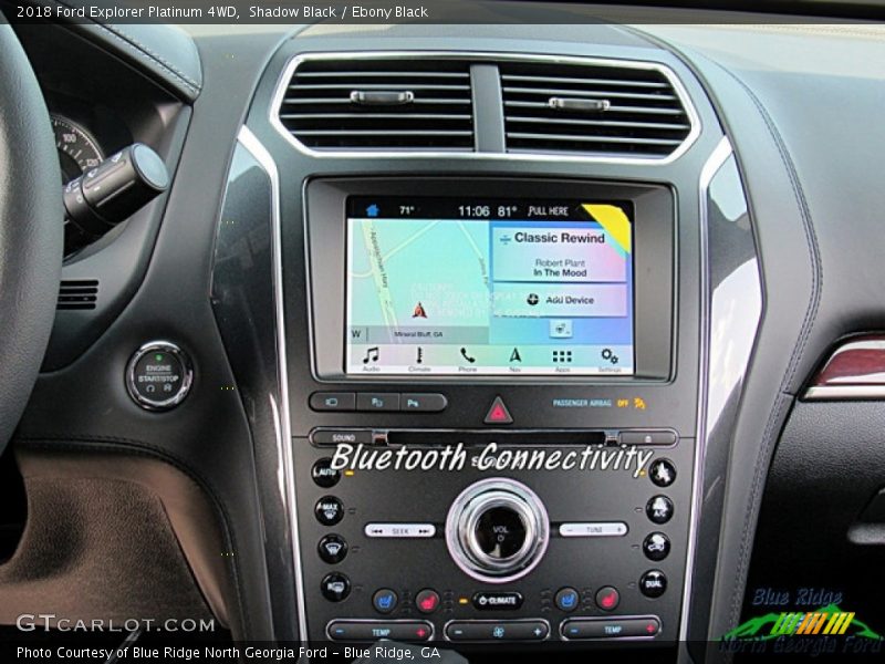 Shadow Black / Ebony Black 2018 Ford Explorer Platinum 4WD
