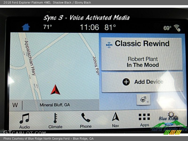 Shadow Black / Ebony Black 2018 Ford Explorer Platinum 4WD