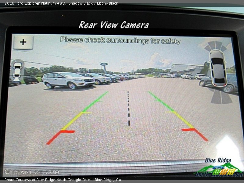 Shadow Black / Ebony Black 2018 Ford Explorer Platinum 4WD
