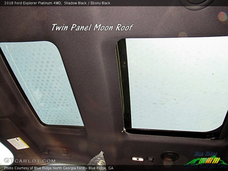 Shadow Black / Ebony Black 2018 Ford Explorer Platinum 4WD