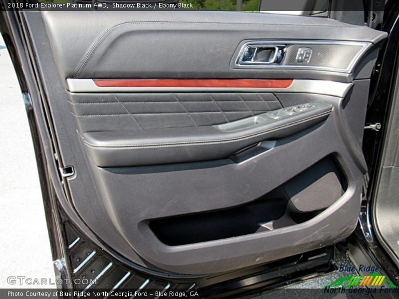 Shadow Black / Ebony Black 2018 Ford Explorer Platinum 4WD