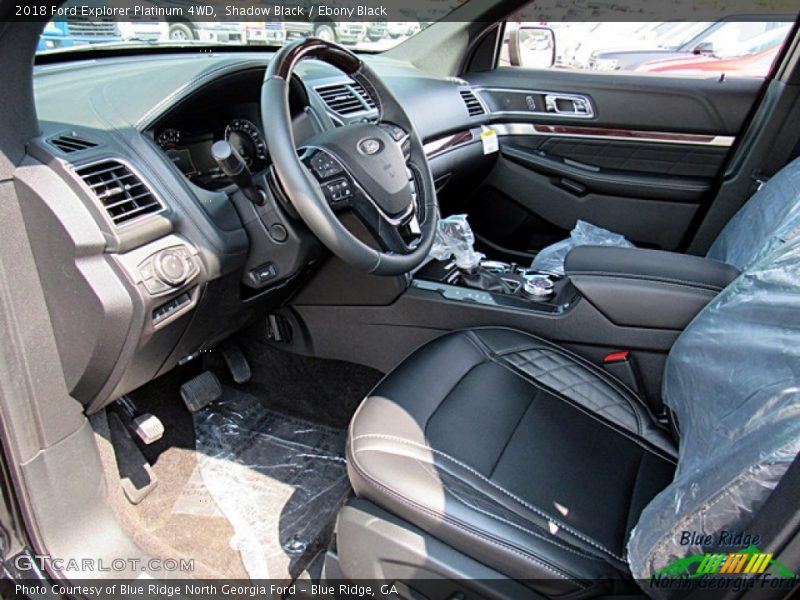 Shadow Black / Ebony Black 2018 Ford Explorer Platinum 4WD