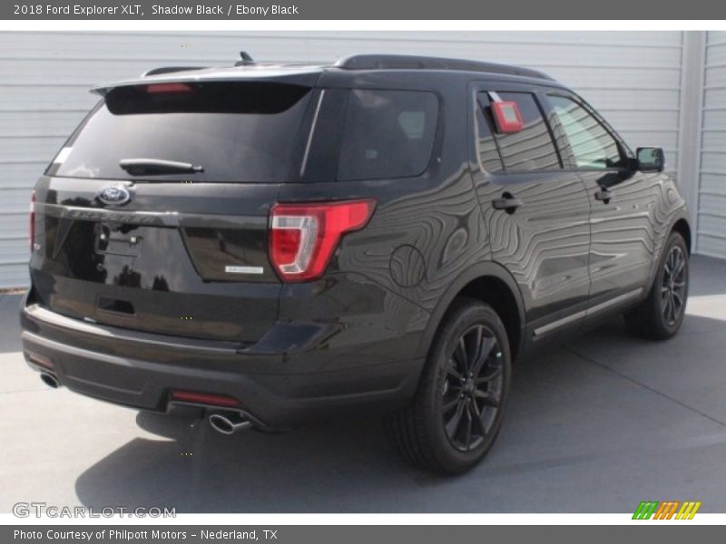 Shadow Black / Ebony Black 2018 Ford Explorer XLT