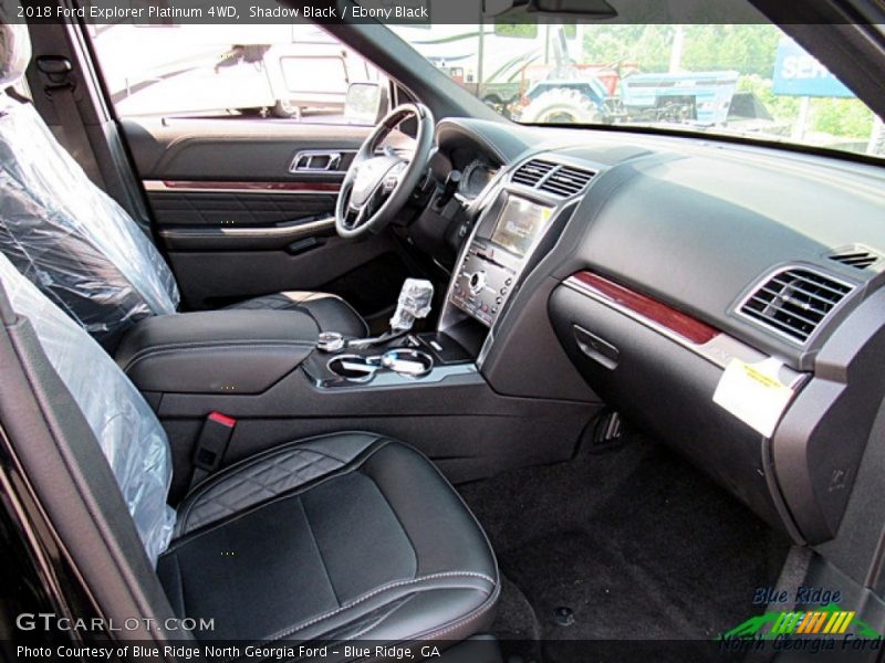Shadow Black / Ebony Black 2018 Ford Explorer Platinum 4WD